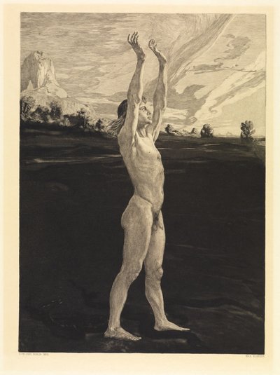 És mégis! (A halálról, második rész, Opus XI, 8. oldal) alkotó: Max Klinger