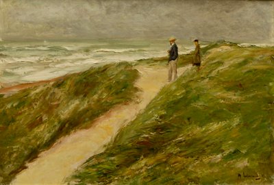 A Katwijk melletti dűnén alkotó: Max Liebermann