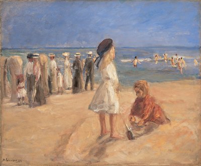 Tengerparti élet, 1916. alkotó: Max Liebermann