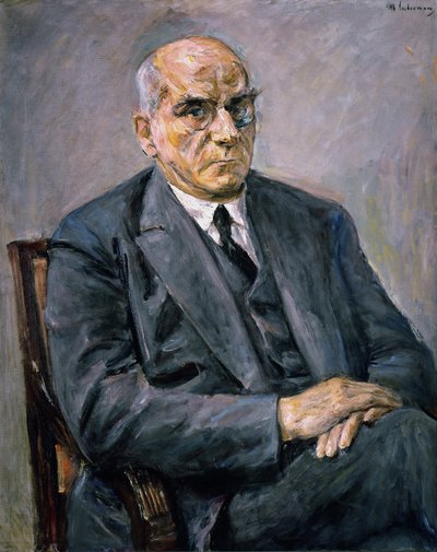 Otto Braun portréja alkotó: Max Liebermann