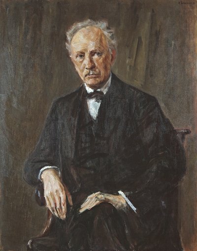 Richard Strauss portréja alkotó: Max Liebermann