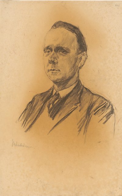 Werner Jäger professzor portréja alkotó: Max Liebermann