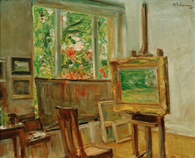 A stúdió Wannsee-ben alkotó: Max Liebermann