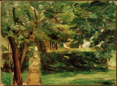 A sövénykertek Wannsee-ben keletre alkotó: Max Liebermann