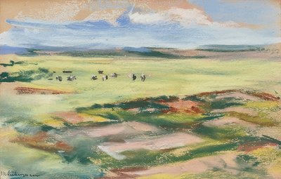 A dűnék mögött alkotó: Max Liebermann