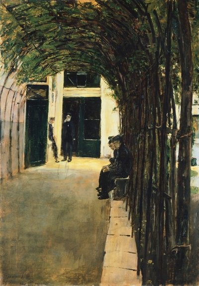 A régi Amszterdam háza alkotó: Max Liebermann