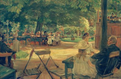 A sátrakban alkotó: Max Liebermann