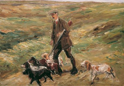 Vadászok a dűnékben alkotó: Max Liebermann