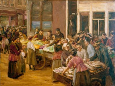 Judengasse Amszterdamban alkotó: Max Liebermann