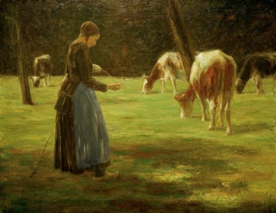 Kuhhirtin alkotó: Max Liebermann