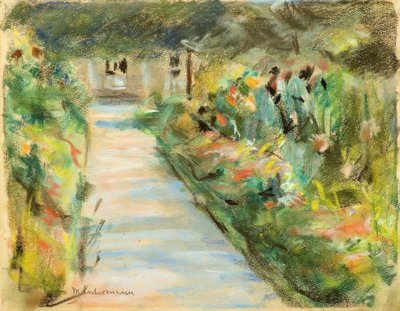 M.Liebermann, Virágzó kert alkotó: Max Liebermann