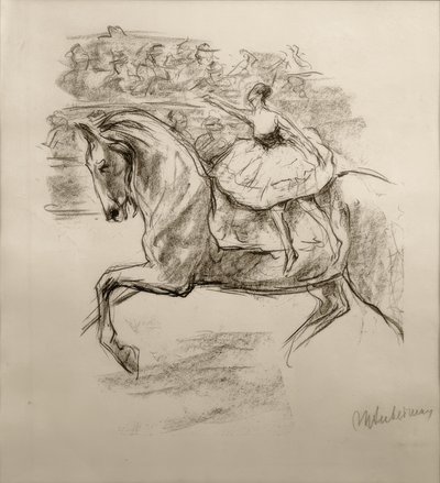 M.Liebermann, a cirkuszi lovas alkotó: Max Liebermann