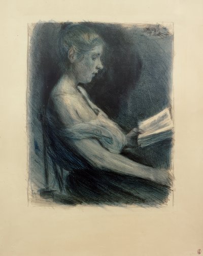M.Liebermann, Olvasó lány alkotó: Max Liebermann