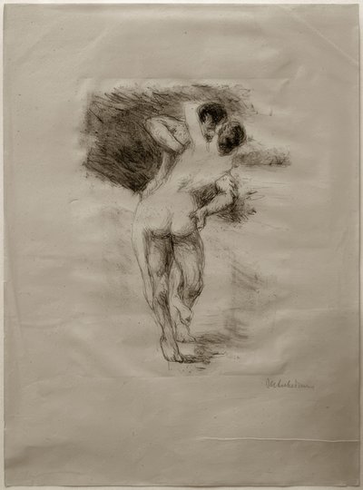 M.Liebermann, Szerelmi jelenet alkotó: Max Liebermann