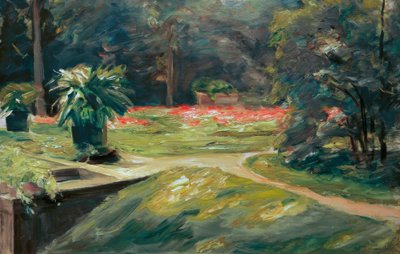 M. Liebermann, Wannseegarten Blumenterr. alkotó: Max Liebermann
