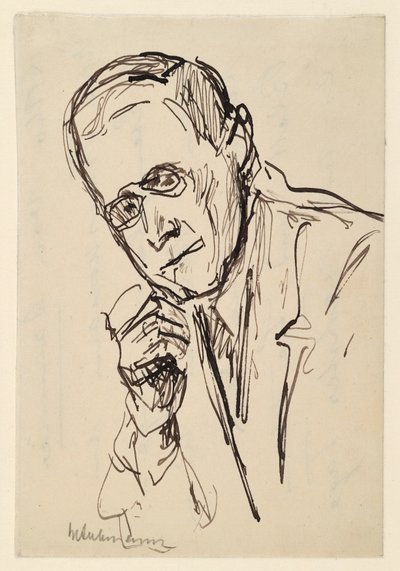 Hugo von Tschudi portréja alkotó: Max Liebermann