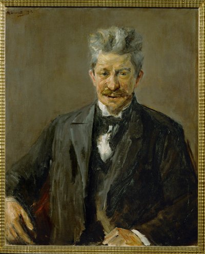 Portré Georg Brandes, dán műkritikus (festmény, vászon) alkotó: Max Liebermann