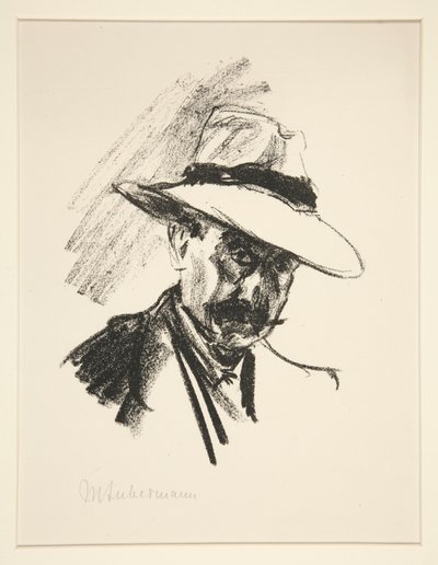 Walter Hasenelever portréja alkotó: Max Liebermann