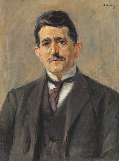 Bruno Cassirer kiadó portréja, 1921 alkotó: Max Liebermann