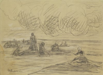 A hálók javítása, 1894 alkotó: Max Liebermann