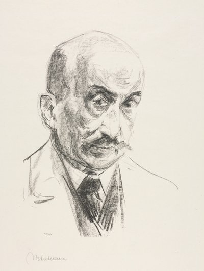Önarckép, 1921. alkotó: Max Liebermann