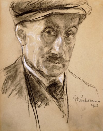 Önarckép, 1923 alkotó: Max Liebermann