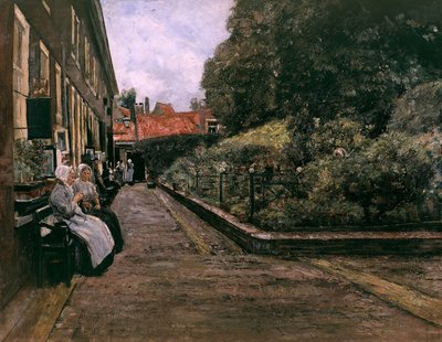 Szent István Alapítvány Leidenben (1. változat) alkotó: Max Liebermann