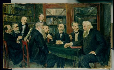 A professzorok hamburgi egyezménye, 1906 (lásd még: 144760) alkotó: Max Liebermann