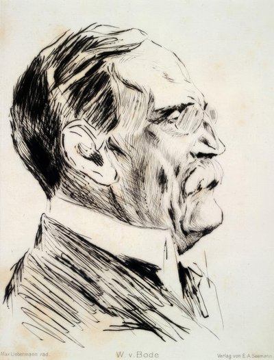 Wilhelm von Bode / Liebermann alkotó: Max Liebermann