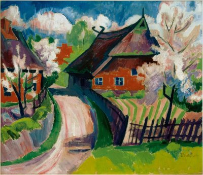 Frühlingsblüte I von Max Pechstein