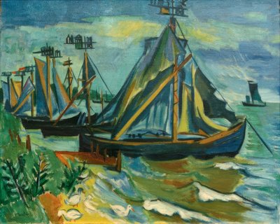 Keitelkähne Niddenben alkotó: Max Pechstein