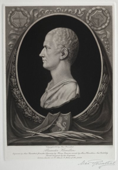 Alexander Hamilton alkotó: Max Rosenthal