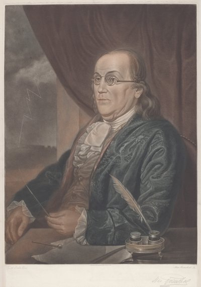 Benjamin Franklin alkotó: Max Rosenthal