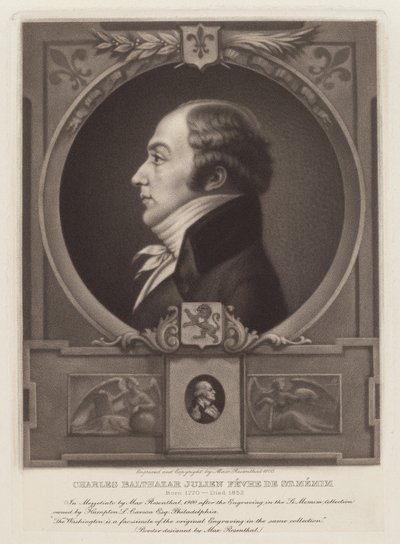 Charles Balthazar Julien Févret de Saint-Mémin alkotó: Max Rosenthal, after Charles B. J. Févret de Saint Mémin