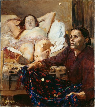 Danae alkotó: Max Slevogt
