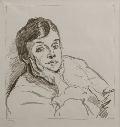 M.Slevogt, Nini Slevogt, a művész felesége alkotó: Max Slevogt