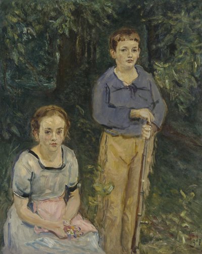 Nina és Wolfgang Slevogt alkotó: Max Slevogt