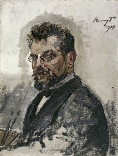 Önarckép alkotó: Max Slevogt