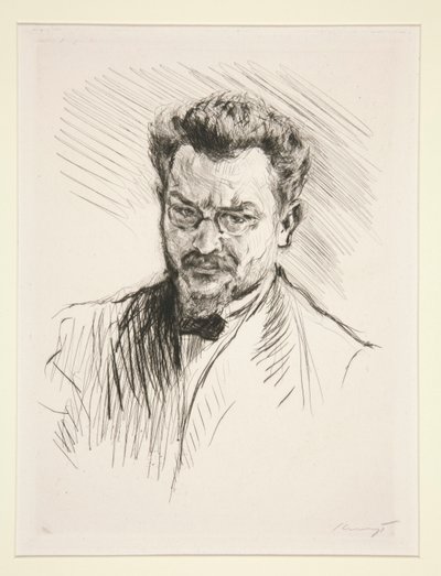 Önarckép alkotó: Max Slevogt