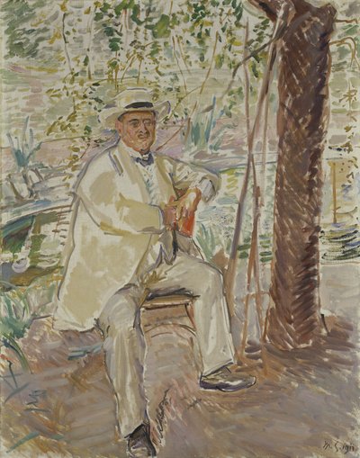A művészettörténész, Dr. Karl Voll professzor (1867-1917) 1911 alkotó: Max Slevogt