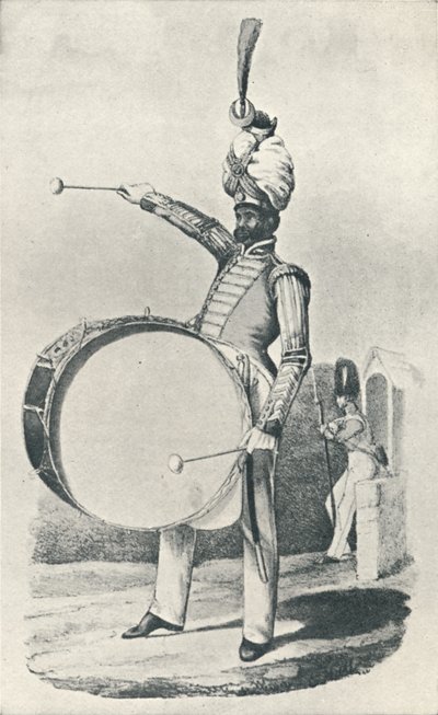 Gránátos gárda, dobos 1829, 1829 1909 alkotó: Maxim Gauci