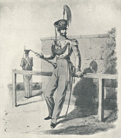 Királyi tengerészgyalogosok, a zenekar mestere 1830, 1830 1909 alkotó: Maxim Gauci
