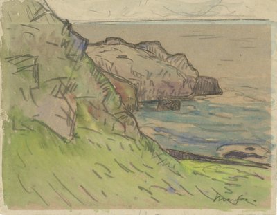 Sziklás part Bretagne-ban Bretonse kustlandschap alkotó: Maxime Camille Louis Maufra
