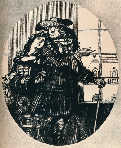 Le Lutrin, Boileau II. ének, 1920, 1923 alkotó: Maxime Pierre Jules Dethomas