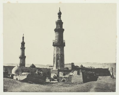 Aly-Bey mecset, Girgeh, Felső-Egyiptom, 184951, nyomtatva 1852. alkotó: Maxime Du Camp