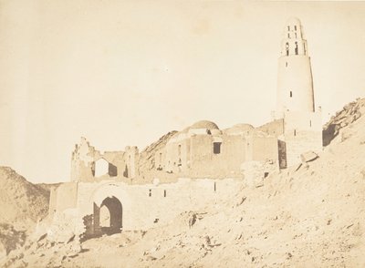 Belal mecset, Philae jobb partjától délre, 1850. április 11. alkotó: Maxime Du Camp