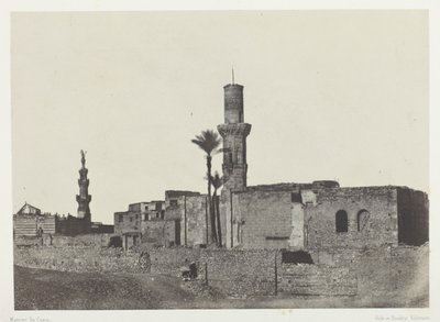 Mecset Bab-el-Saïda közelében, Kairóban alkotó: Maxime Du Camp