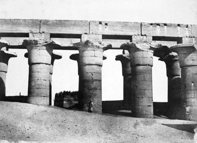 Templomromok, Egyiptom, 1852. alkotó: Maxime Du Camp