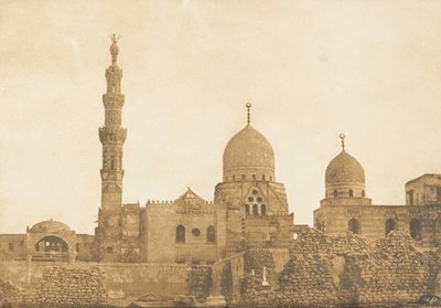 Kaït-Bay szultán sírja Kairóban, 1849. december – 1850. január. alkotó: Maxime Du Camp