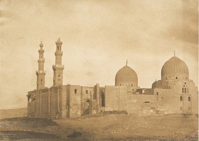 Bezkouk szultán mecsetének és sírjának általános képe, El-Melek..., 1849. december – 1850. január. alkotó: Maxime Du Camp